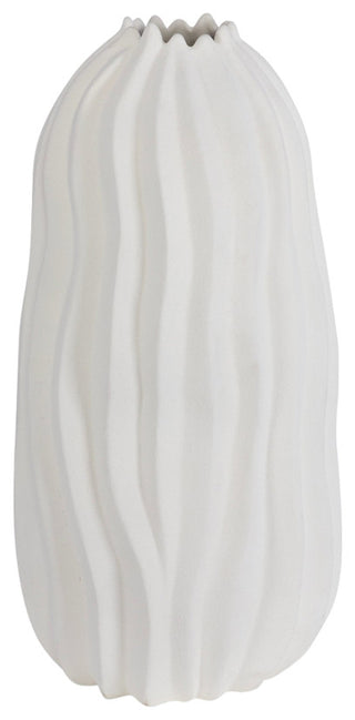 Uttermost Merritt White Floor Vase