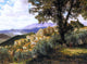 Albert Bierstadt Olevano, 21"x28" Wall Decal
