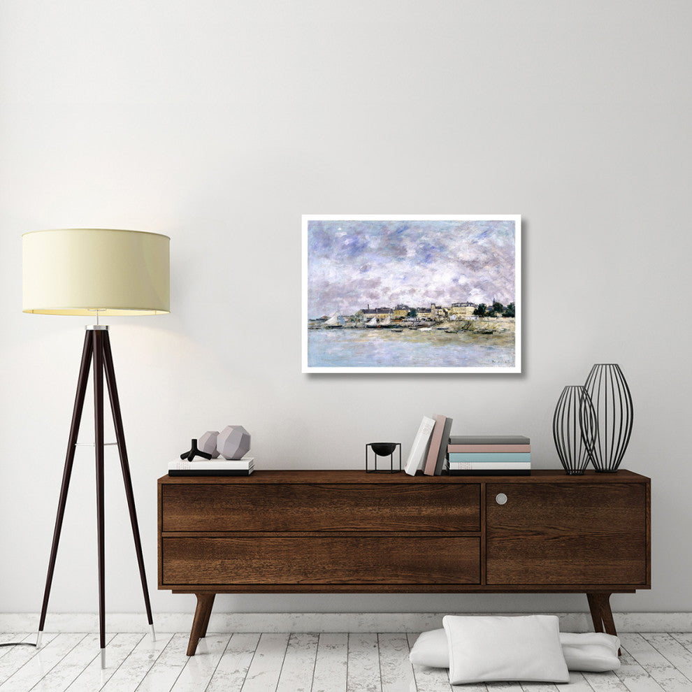 "The Port, Trouville (Trouville, Le Port), 1886" Print by Eugene Boudin, 38"x28"