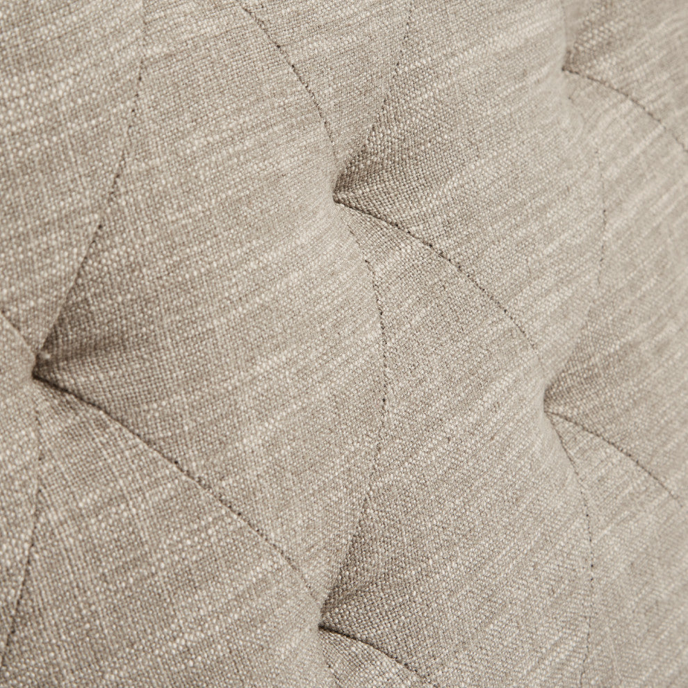 Madison Park Capstone Swivel Chair, Taupe