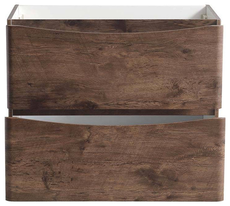 Fresca FCB9136RW Tuscany 36" Rosewood Free Standing Modern Bathroom Cabinet