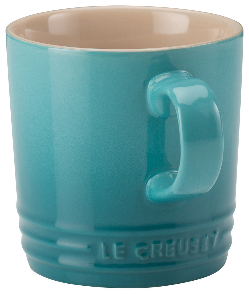 Le Creuset Stoneware Mug, 350 ml, Teal