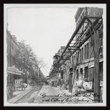 "Old Road" Framed Painting Print, 24x24