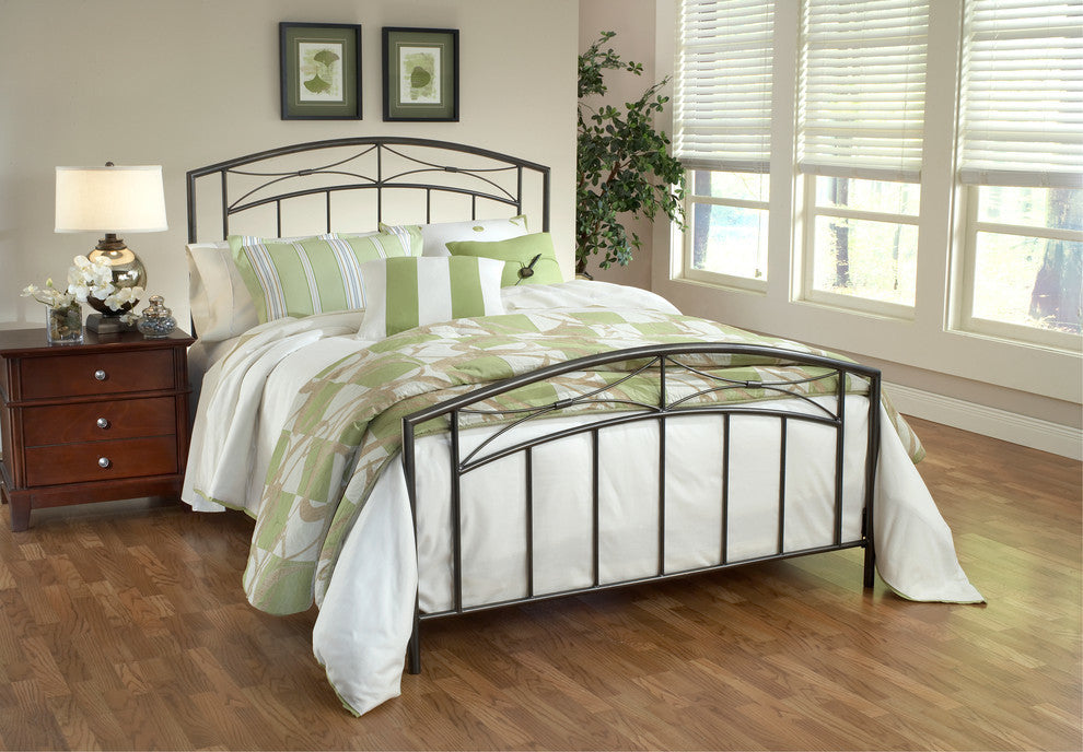 Morris Bed Set With Rails, King