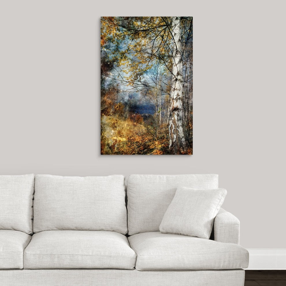 "Kootenay Fall" Wrapped Canvas Art Print, 24"x36"x1.5"