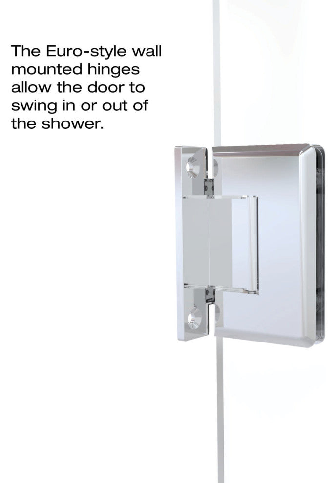 Basco CELA-935-58-72XP Celesta 72"H x 58"W Pivot Frameless Shower - Oil Rubbed