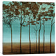"Azure II" by Chris Donovan, Canvas Print, 37"x37"