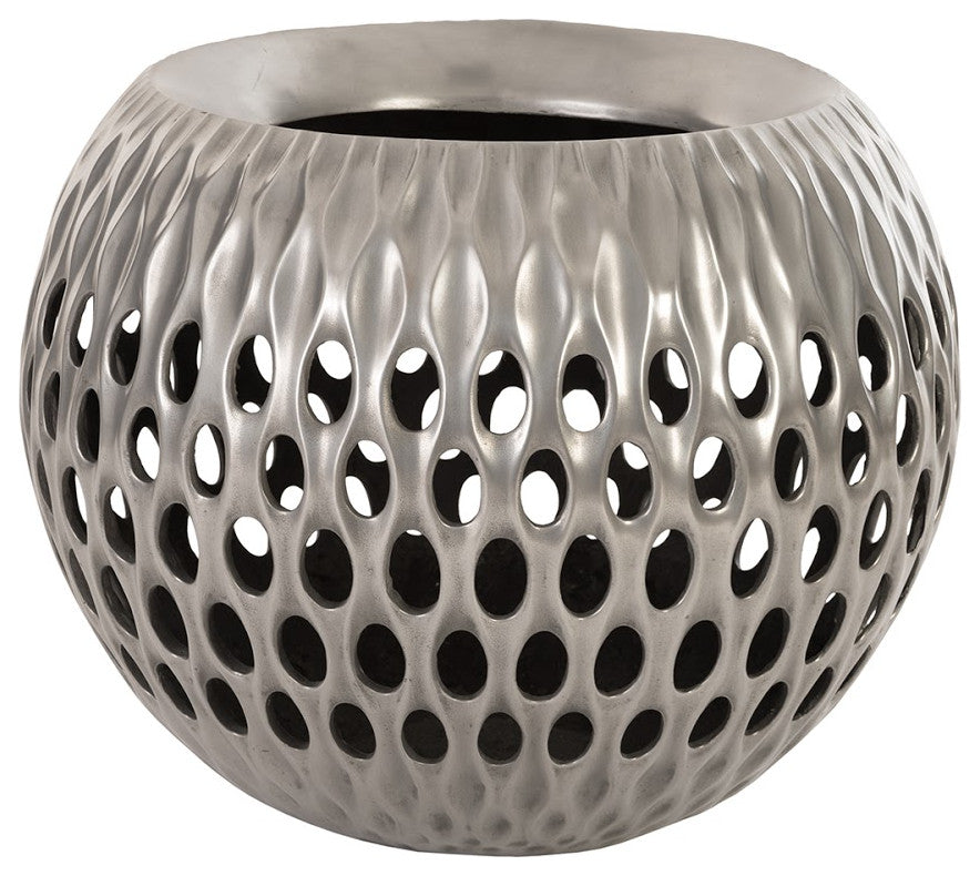 Breathe Planter, Aluminum