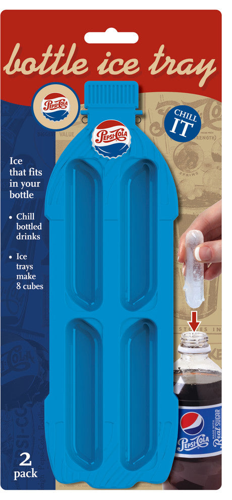 Bottle Ice Tray 2 Pack, Pepsi Heritage, Set of 2