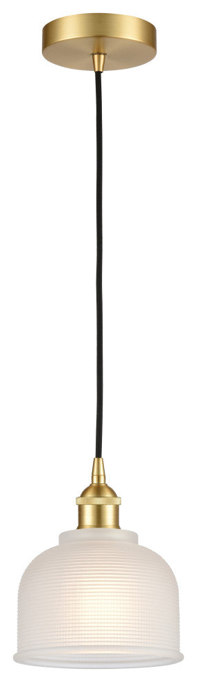 Innovations 616-1P-SG-G411-LED 1-Light Mini Pendant, Satin Gold