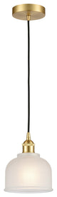 Innovations 616-1P-SG-G411-LED 1-Light Mini Pendant, Satin Gold