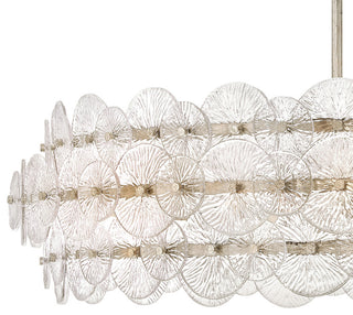 Fredrick Ramond Rene Chandelier, Glacial, Large