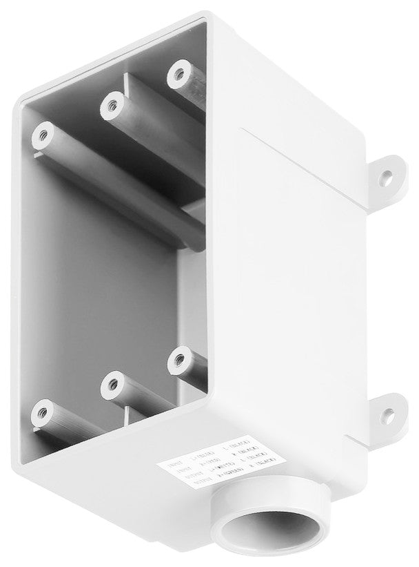 300W Rotary Outdoor Volume Control, Impedance Matching & Weather Resistant White