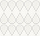 Raffi, Modern Geometric Color White Wallpaper Roll