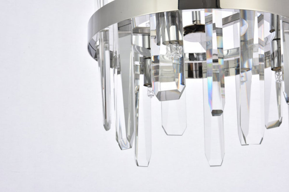Modern Chrome 6-Light Pendant