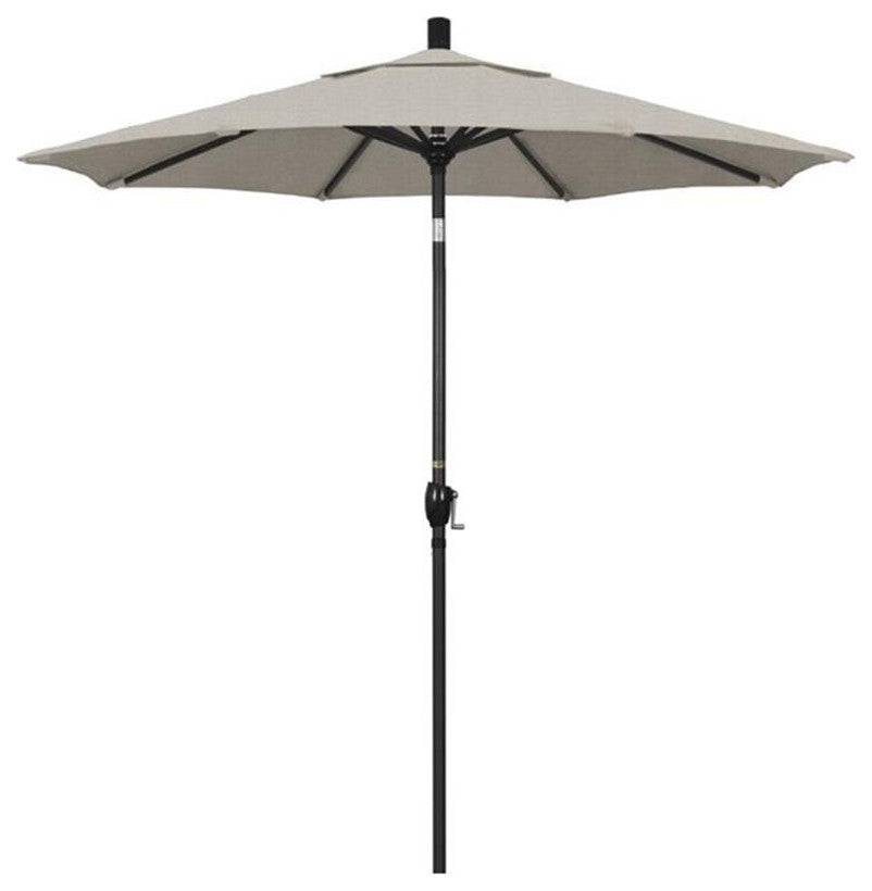 California Umbrella 7.5' Patio Umbrella in Woven Granite