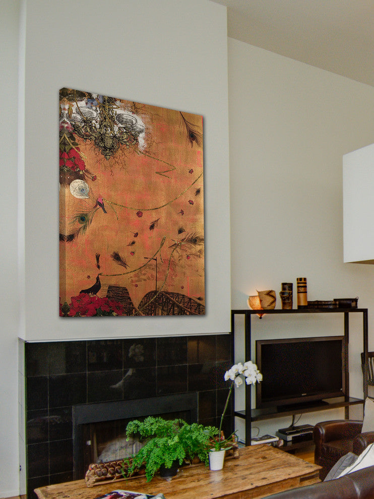 "Southern Winds" Painting Print on Canvas by Tracy Silva Barbosa