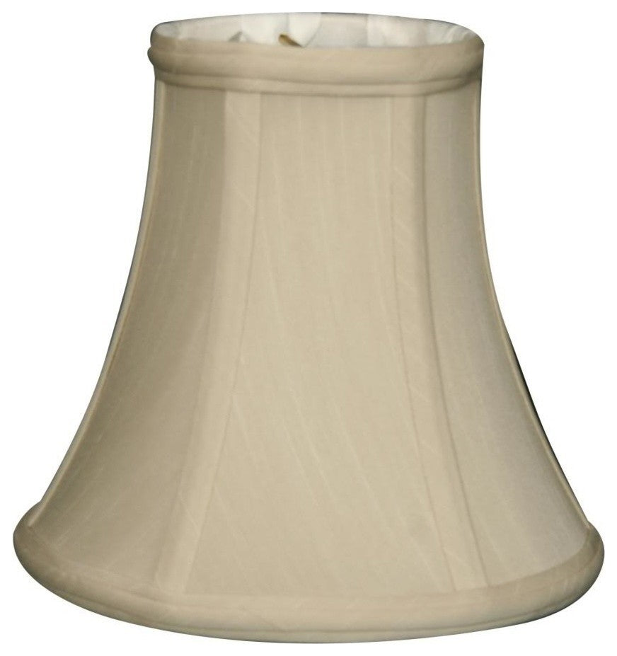 Royal Designs True Bell Lamp Shade, Beige, 4"