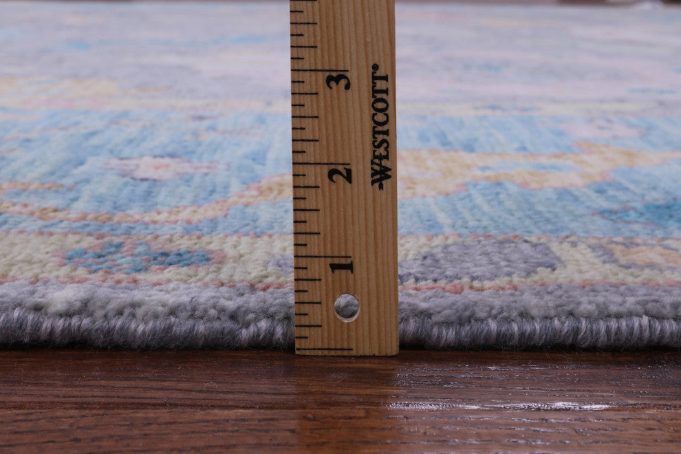 Turkish Oushak Handmade Wool Rug 10' 4" X 14' 1" - Q13313