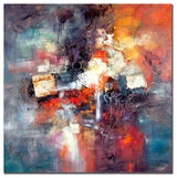 'Cube Abstract III' Canvas Art by Rio