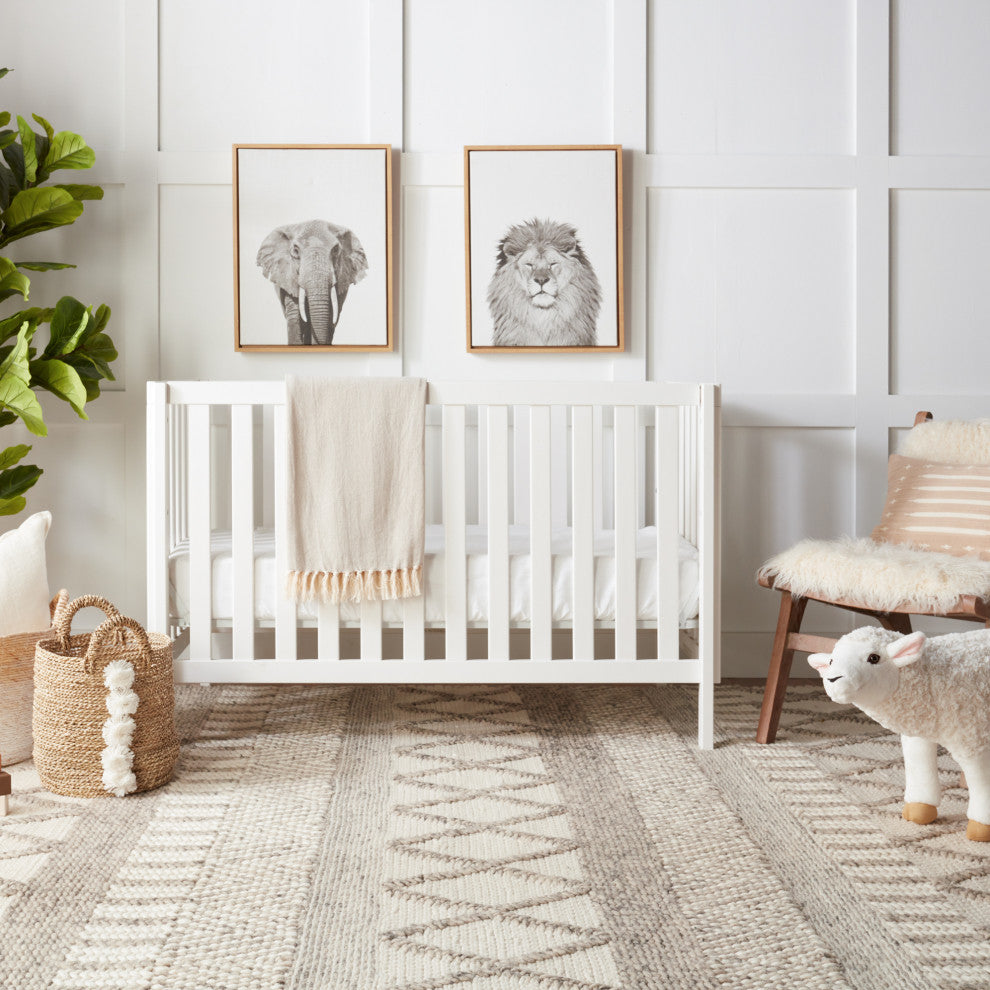 Jaipur Living Sandhurst Handmade Geometric Gray/White Area Rug, 5'x8'