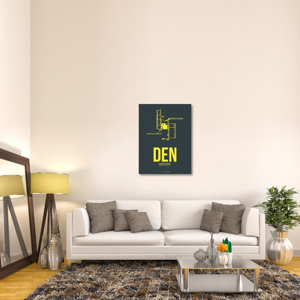 "DEN Denver Poster 1" Fine Art Print