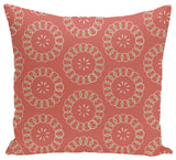 Happiness Is? Floral Print Pillow, Seed, 26"x26"