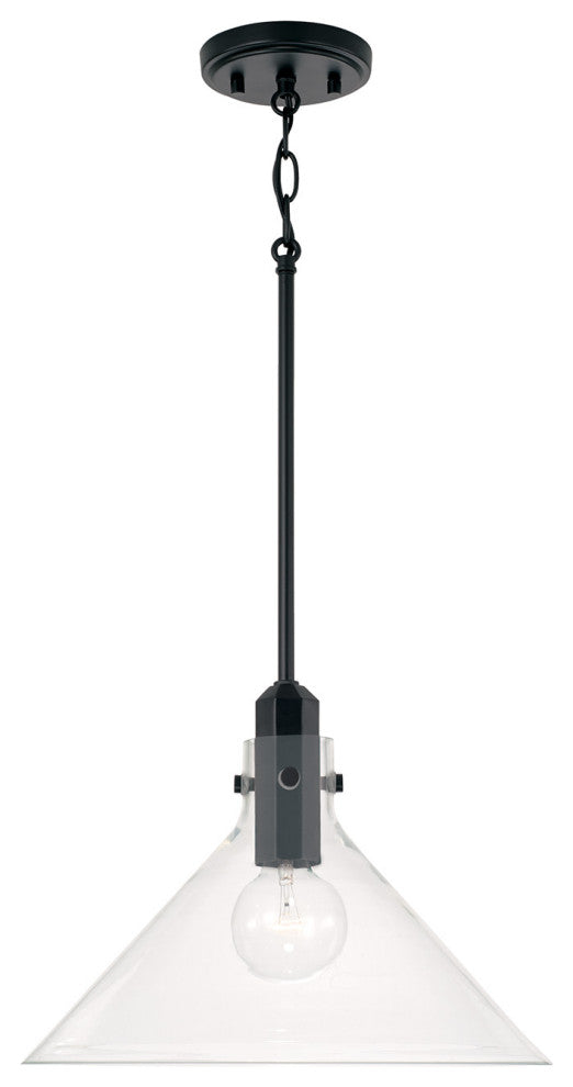 Capital Lighting 345811 Greer 14"W Pendant - Aged Brass