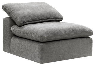 ACME Naveen Modular Armless Chair, Gray Linen