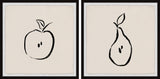 Happy Squeeze Diptych, 2-Piece Set, 32x32 Panels