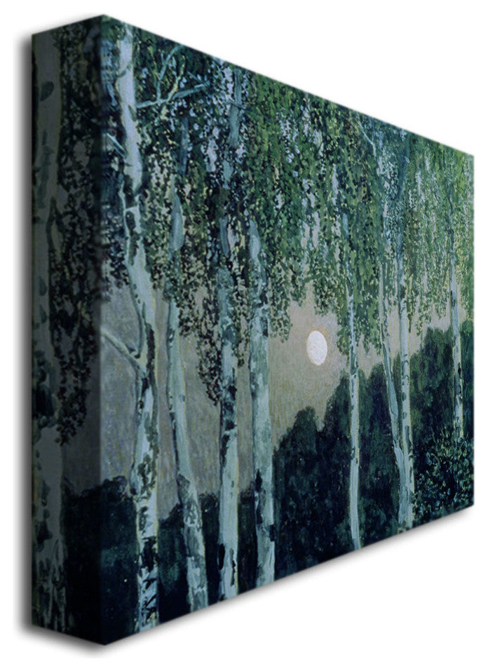 'Birch Trees' Canvas Art by Aleksandr Golovin