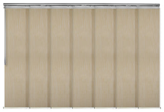 Aldi 7-Panel Track Extendable Vertical Blinds 110-153"W