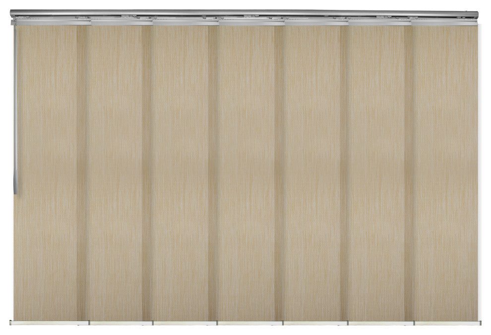 Aldi 7-Panel Track Extendable Vertical Blinds 110-153"W