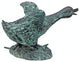 Running Bronze Duck Statue