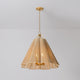 Sonoma Pendant, Vintage Gold Leaf