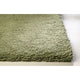 KAS Bliss 1568 Sage Shag Area Rug, 2'3" x 7'6" Runner
