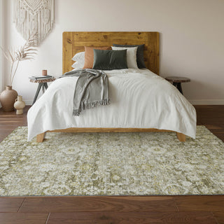 Premium Machine Washable Mayfield AMF651 Taupe 3' x 5' Rug