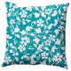 Evelyn Decorative Throw Pillow, Turquoise, 20"x20"