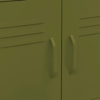 Close-up of handle/vent details on colored background; not a full product shot.