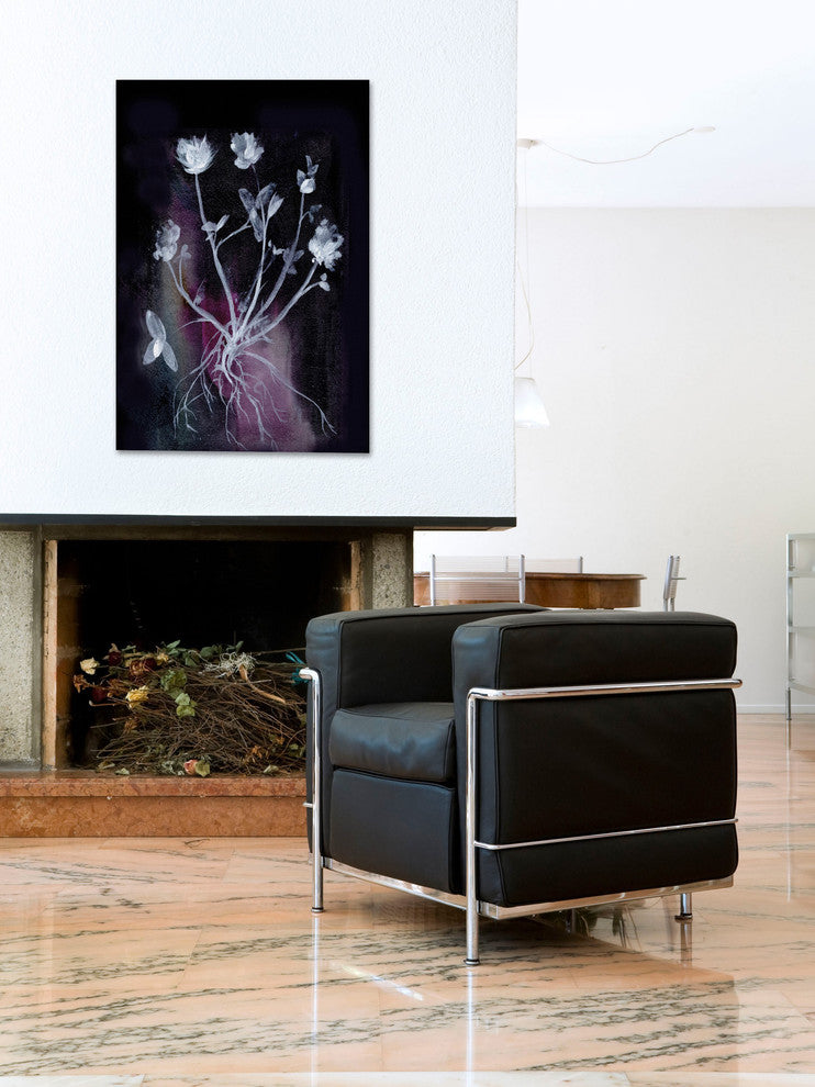 Marmont Hill, "Dark Garden" by Christine Lindstrom on Wrapped Canvas, 16x24
