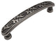 Cosmas 4298WN Weathered Nickel Floral Cabinet Pull, Set of 25