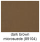 Monterey Upholstered Storage Bed, Saddle Cherry, King, Dark Brown Microsuede
