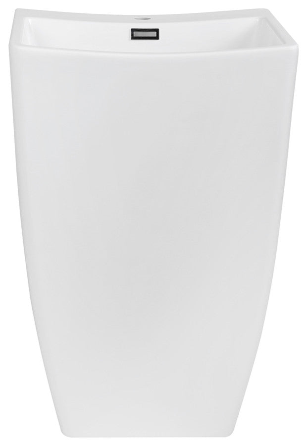 22" Streamline K-1490-20 Solid Surface Resin Freestanding Basin