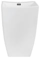 22" Streamline K-1490-20 Solid Surface Resin Freestanding Basin