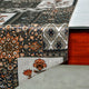 Decorative Table Runner Brown Satin 14"x120", Persian, Floral Niloufar