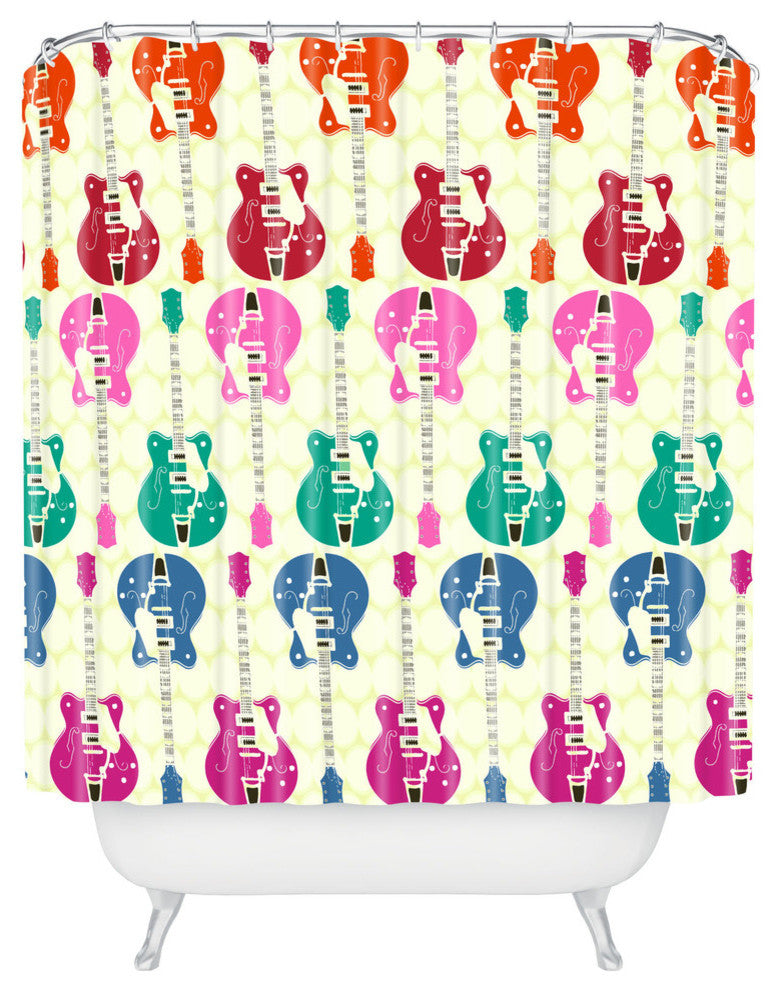 Deny Designs Sharon Turner Candy Rock Shower Curtain