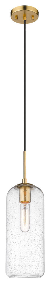 Zlite 738P17-HBR 1-Light Pendant, Seedy