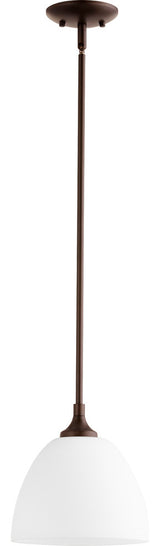 Quorum Lighting Enclave Transitional Pendant, OiLED Bronze