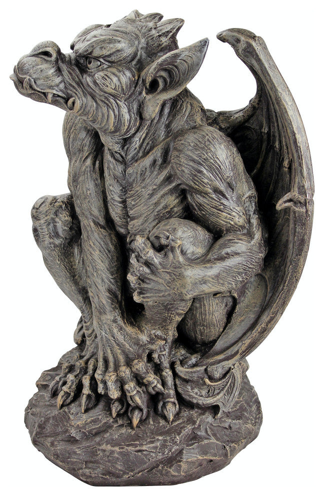 Large Silas The Gargoyle Sentry Statue Nr