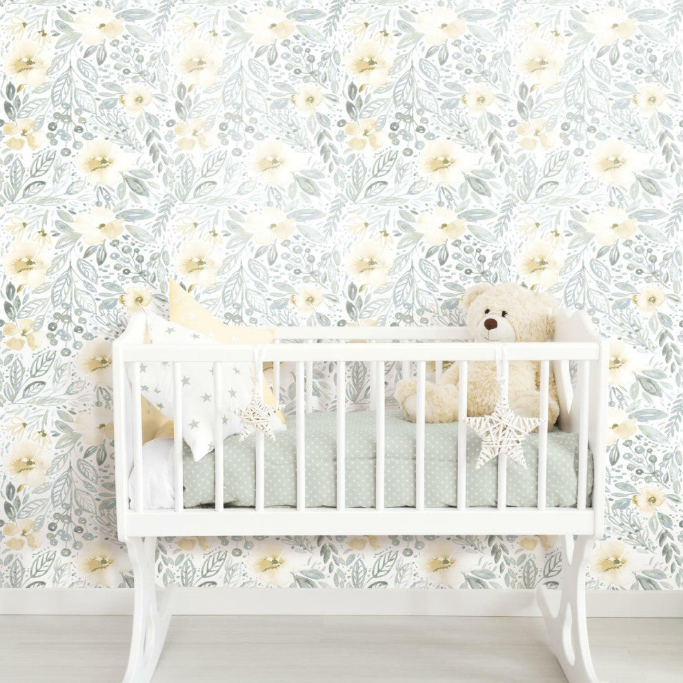 Clara Jean April Showers Peel & Stick Wallpaper